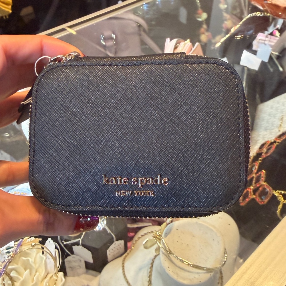 Kate Spade Black Zippered Case